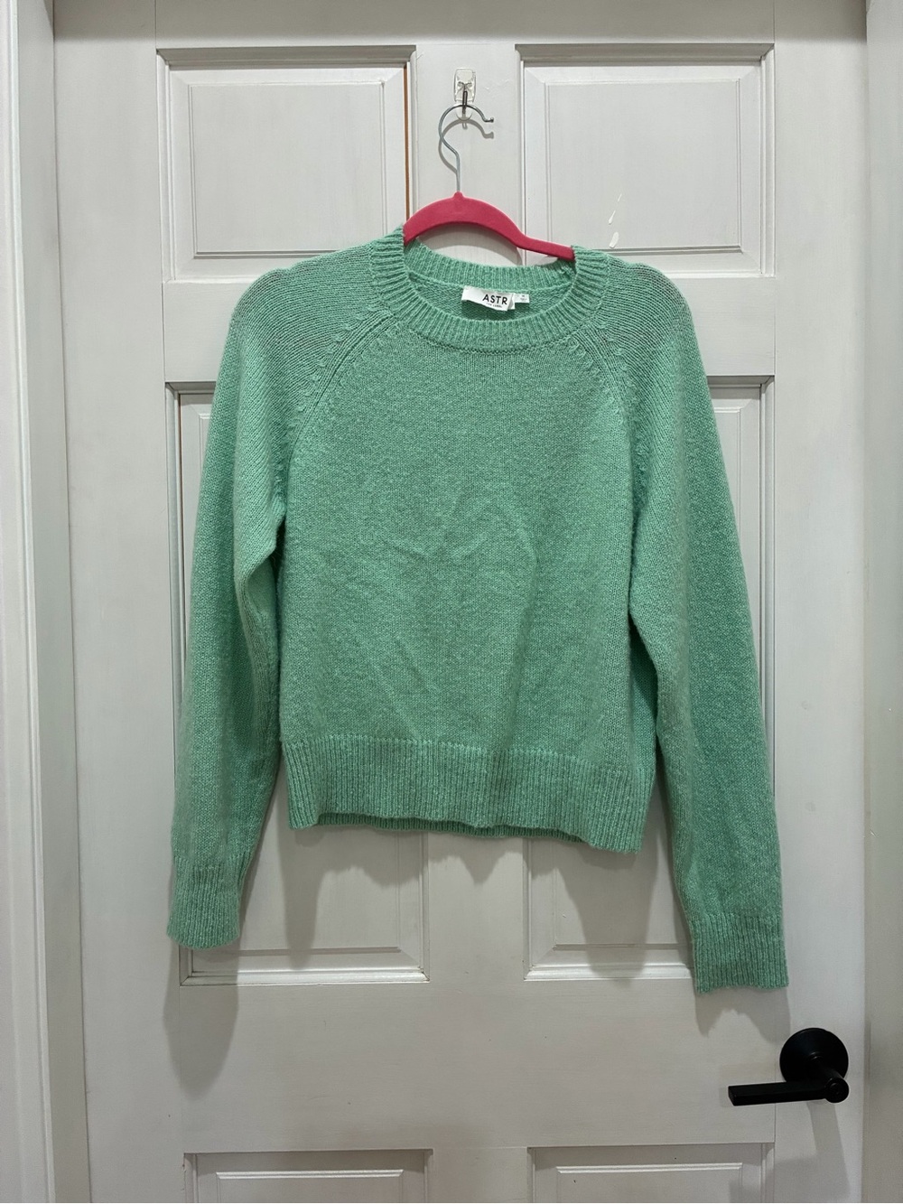 ASTR The Label green Crewneck Women's Sweater